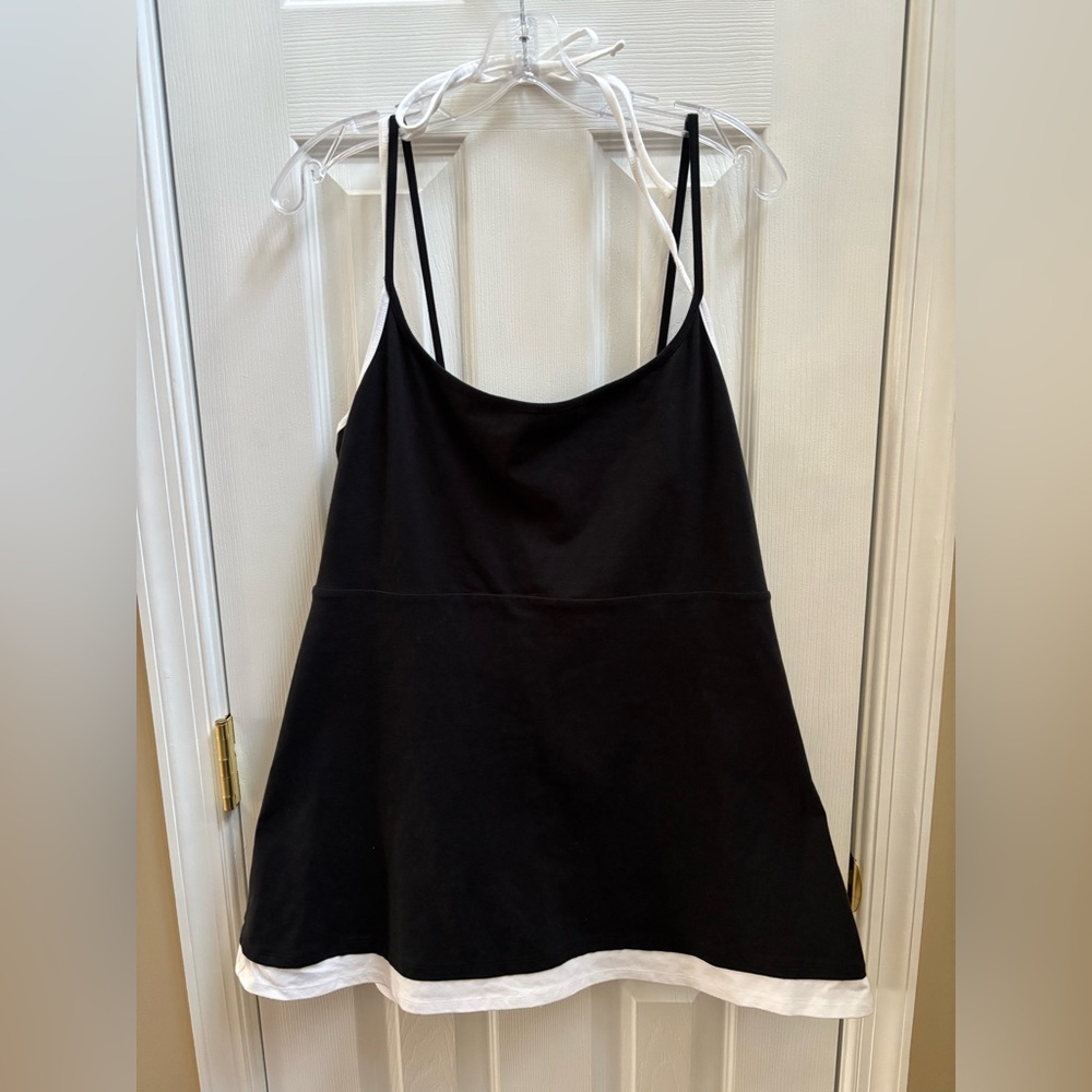 UO Out from Under Bev Double Layer Mini Dress w/ Shorts underneath, Size XL, NWT - Picture 2 of 6
